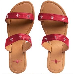 Houston Rockets Women's Double-Strap Sandals